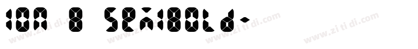 ION B SemiBold字体转换